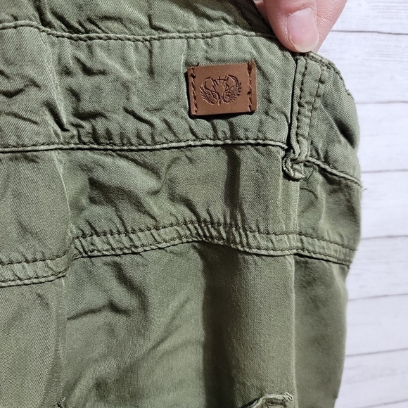 HARMONY & HAVOC GREEN KHAKI OVERALLS, SZ 3 - Picture 8 of 12